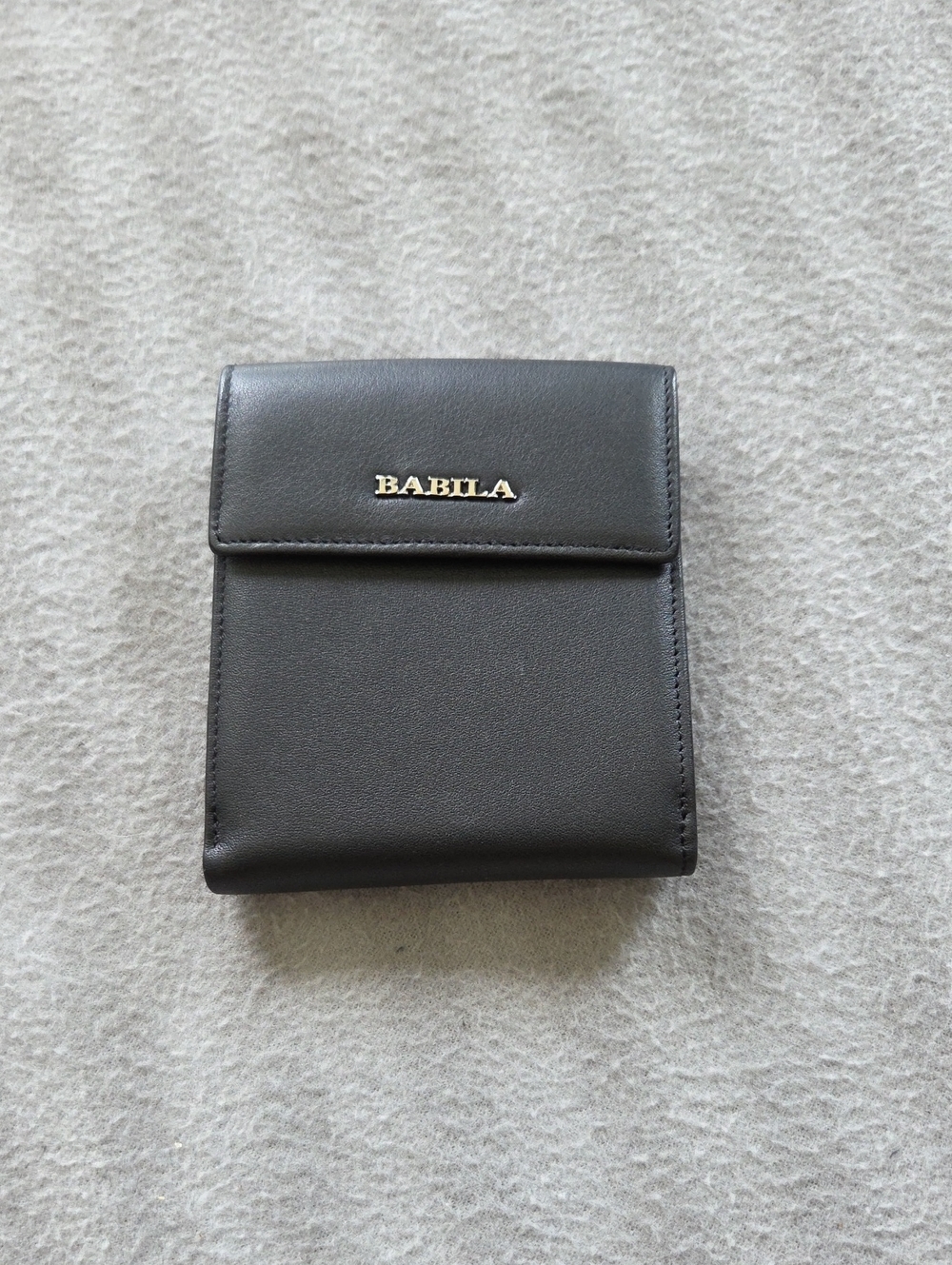 Bila Black Leather Wallet